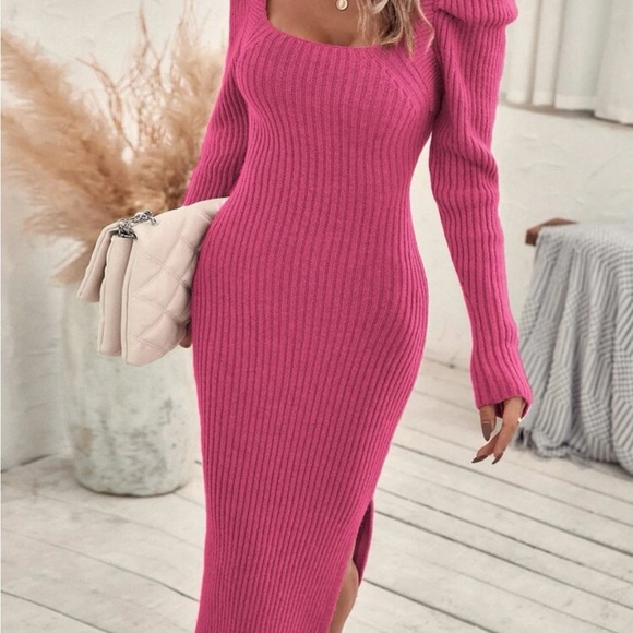 Knitted dress - Picture 3 of 4